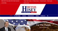 Desktop Screenshot of dennishisey.com